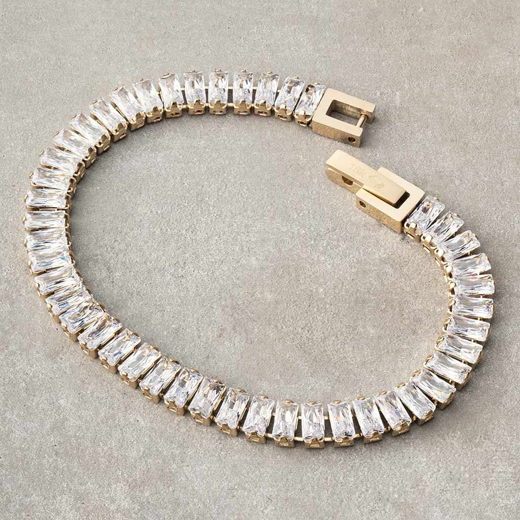 Pulsera Tennis Rectangular