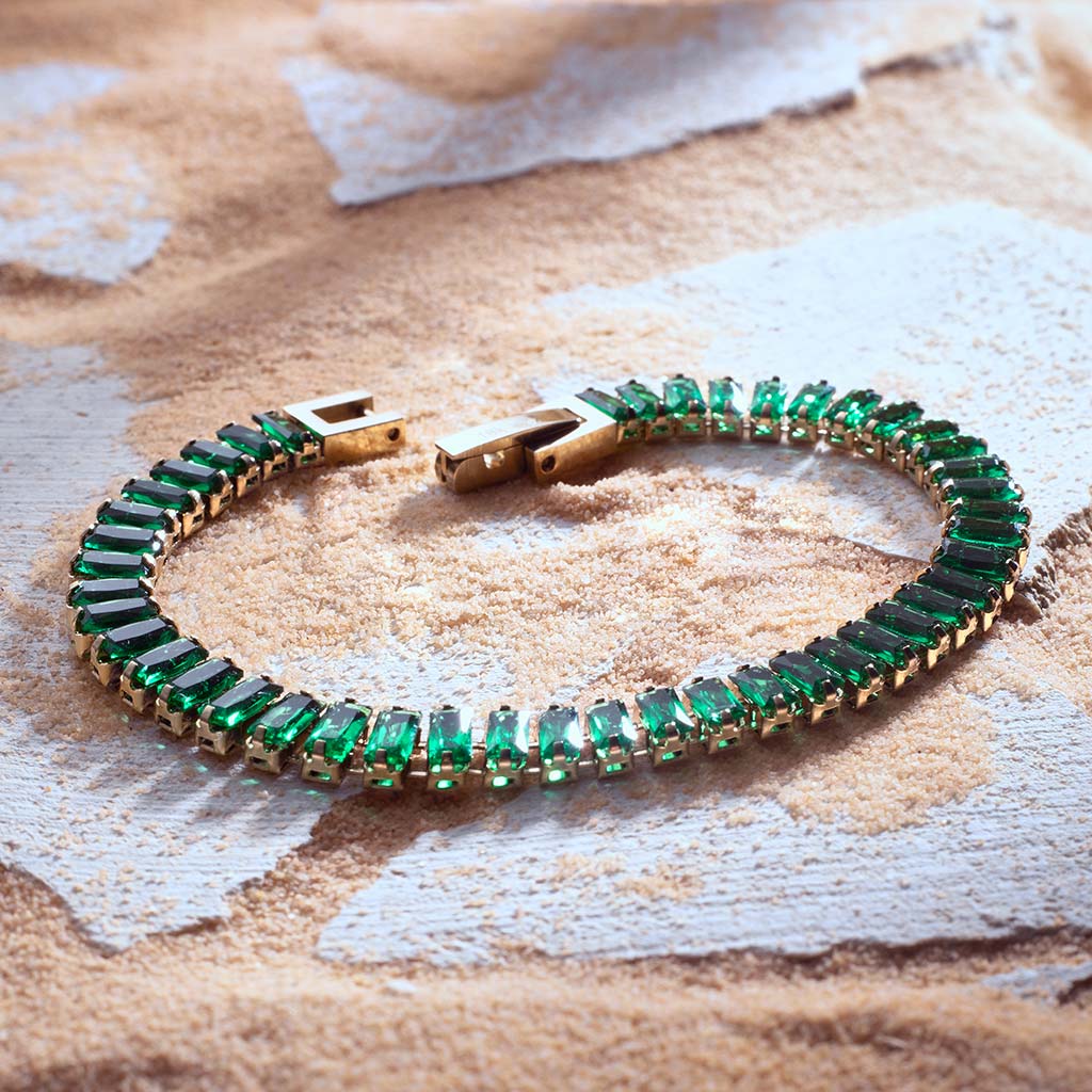 Pulsera Tennis Rectangular