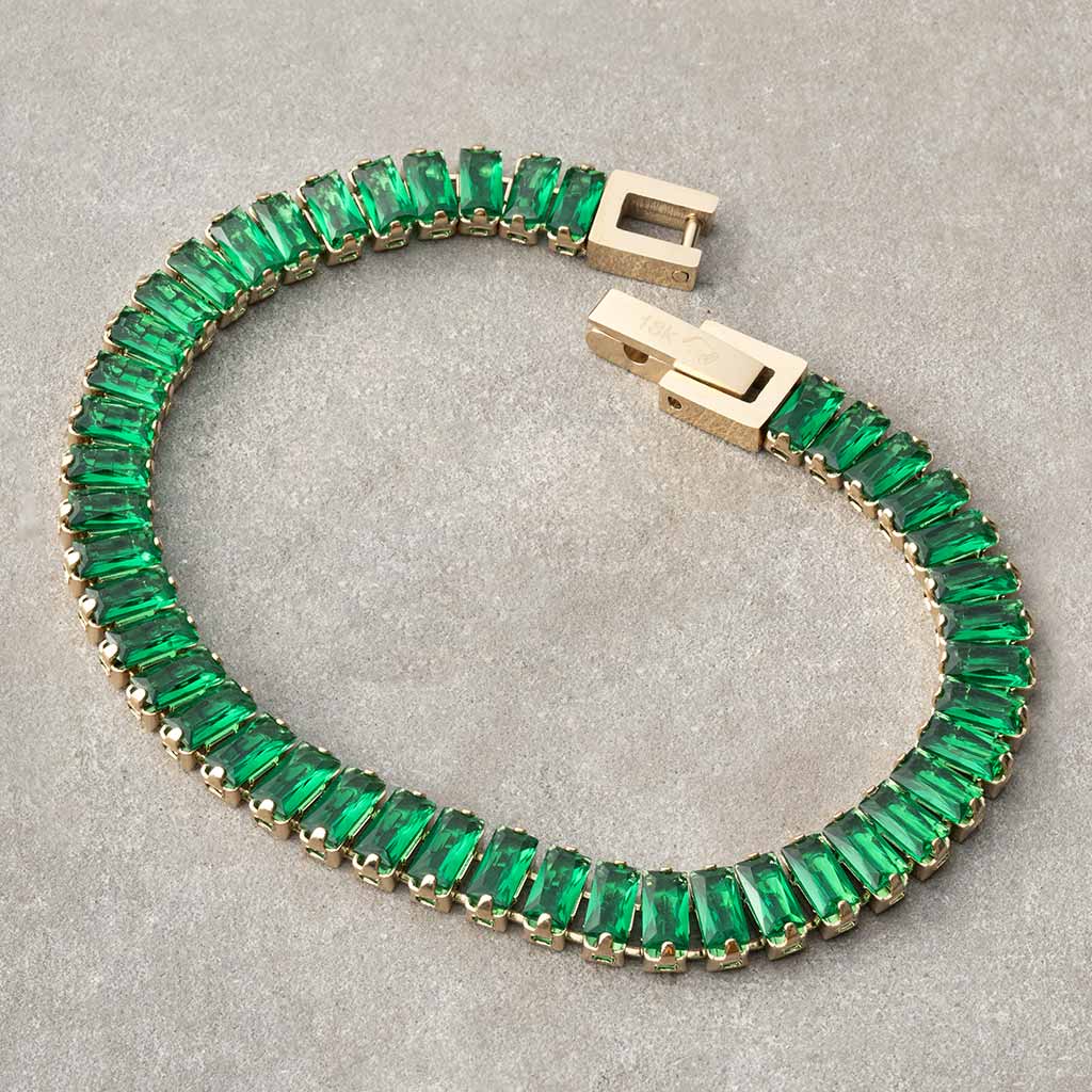 Pulsera Tennis Rectangular